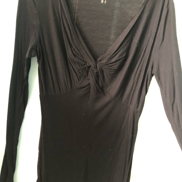 Black business casual top Mac and jac size small - Picture 2 of 3